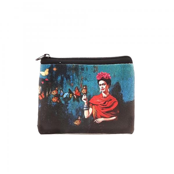 Frida Baskılı Bozuk Paralık