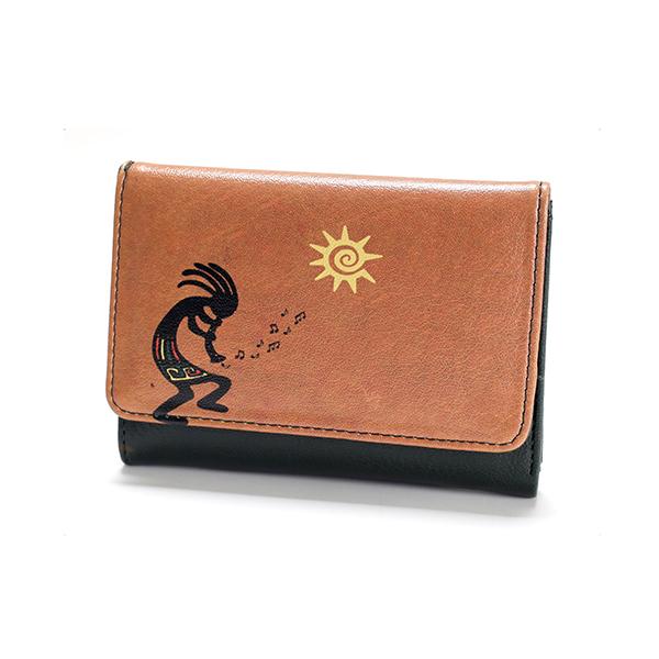 Kokopelli Baskılı Bozuk Paralıklı Cüzdan