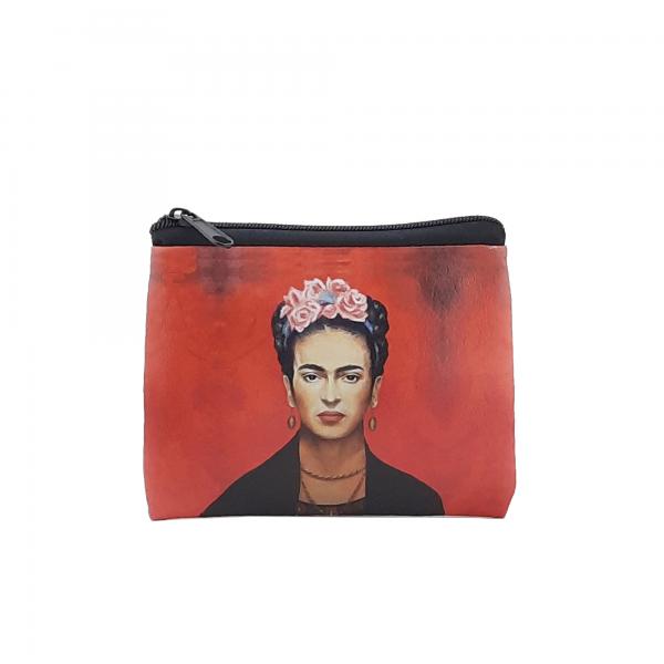 Frida Baskılı Bozuk Paralık