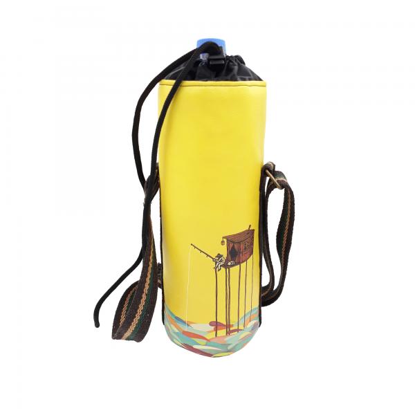 Balıkçı Baskılı Isı Yalıtımlı İçecek Kılıfı