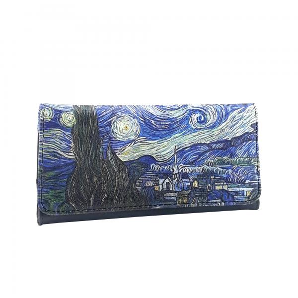 Starry Night Baskılı Tütün Kesesi