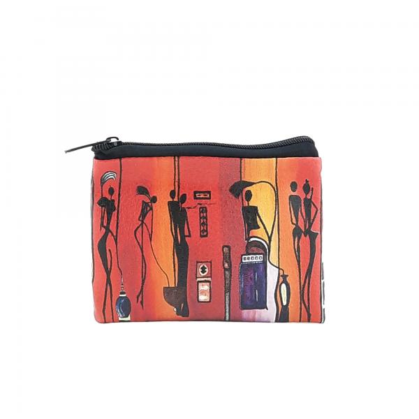 Afrika Baskılı Bozuk Paralık