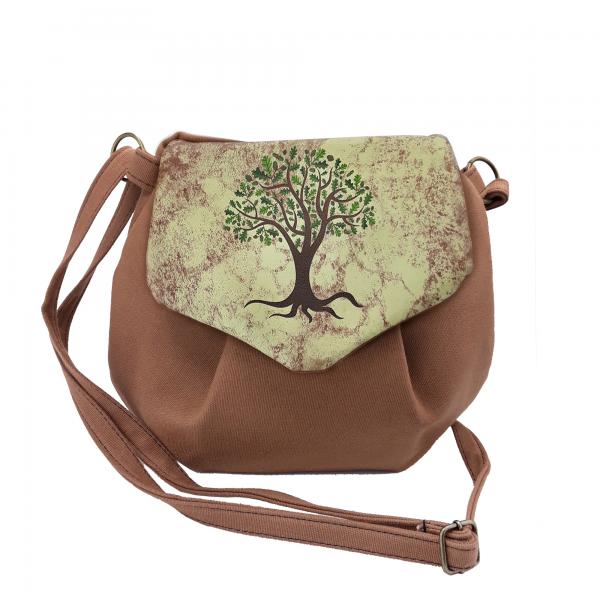 Ağaç Baskılı Heybe