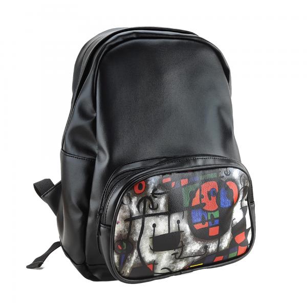 Jaon Miro Tablo Baskılı Sırt Çantası