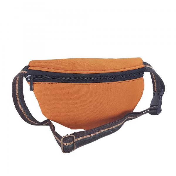 Perabags Unisex Turuncu Bel Çantası
