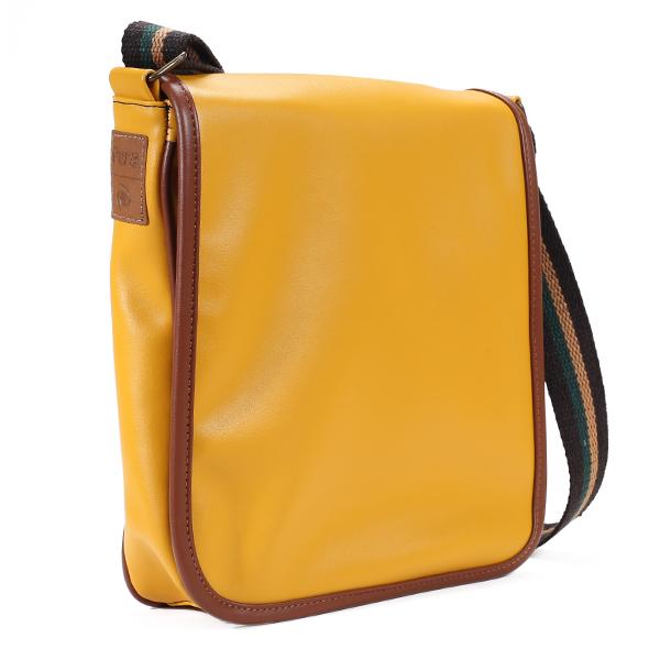 Garnili Hardal Rengi Mıknatıslı Çapraz Çanta