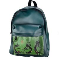 Perabags Kokopelli Baskılı Büyük Sırt Çantası